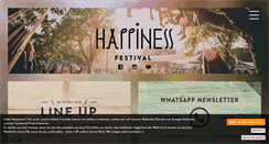 Desktop Screenshot of happiness-festival.de